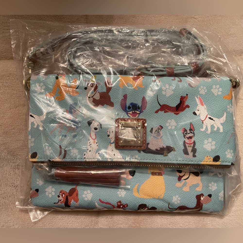 New with tags Disney Dogs Dooney and Bourke small crossbody bag